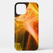 FRACTALE ZWISSELS IN GEEL ORANJE ROOD Case-Mate iPhone CASE (Achterkant)