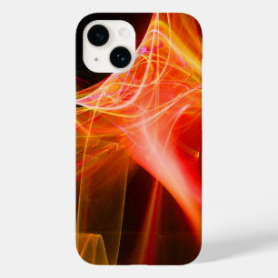 FRACTALE ZWISSELS IN GEEL ORANJE ROOD Case-Mate iPhone CASE