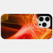 FRACTALE ZWISSELS IN GEEL ORANJE ROOD Case-Mate iPhone CASE (Achterkant (horizontaal))
