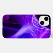 FRACTALE ZWISSELS IN PAARSE BLAUWE PINK Case-Mate iPhone CASE (Achterkant (horizontaal))