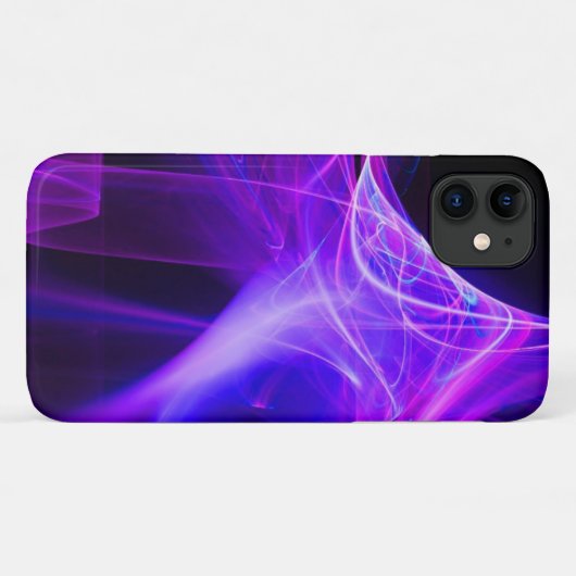 FRACTALE ZWISSELS IN PAARSE BLAUWE PINK Case-Mate iPhone CASE (Achterkant (horizontaal))