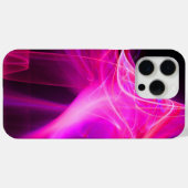 FRACTALE ZWISSELS IN PAARSE PINKFUCHSIE Case-Mate iPhone CASE (Achterkant (horizontaal))