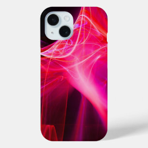 FRACTALE ZWISSELS IN PAARSE PINKROOD iPhone 15 CASE