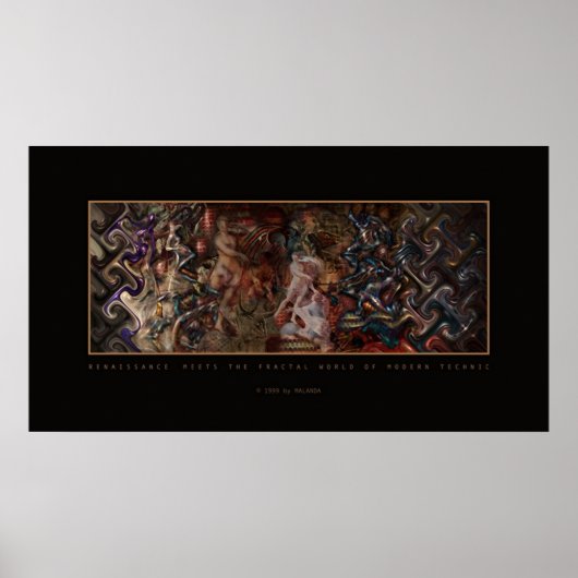 Fractalen zijn oud poster (Voorkant)