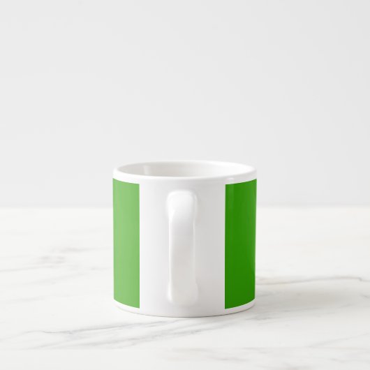 Fractalentuin groen espresso kop (Achterkant)