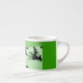Fractalentuin groen espresso kop (Rechts)