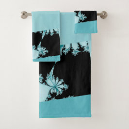 Fractalentuin lagune bad handdoek