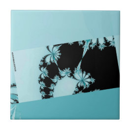 Fractalentuin lagune tegeltje
