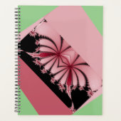 Fractalentuin orchidee & bidsprinkhaan planner (Voorkant)