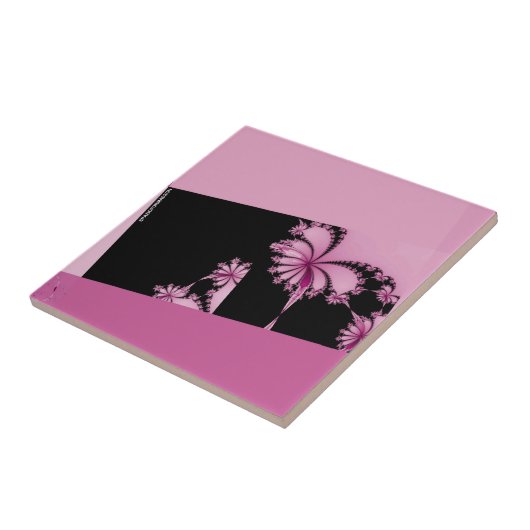 Fractalentuin rozenwater tegeltje (Zijkant)