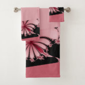 Fractaletuin orchidee bad handdoek (Insitu)