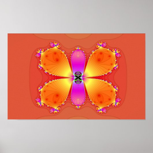 FractalFly Poster (Voorkant)
