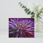 Fractalius Dahlia Briefkaart (Staand voorkant)