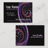 FractalPsy big Visitekaartje (Voorkant / Achterkant)