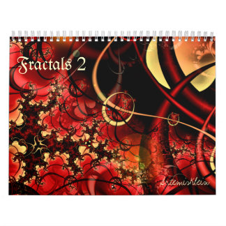 Fractals 2, kalender van 12 maanden