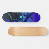 Fractals bij schemering Skateboard (Horizontaal)