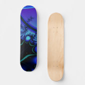 Fractals bij schemering Skateboard (Voorkant)