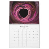Fractals Calendar Kalender (Feb 2026)
