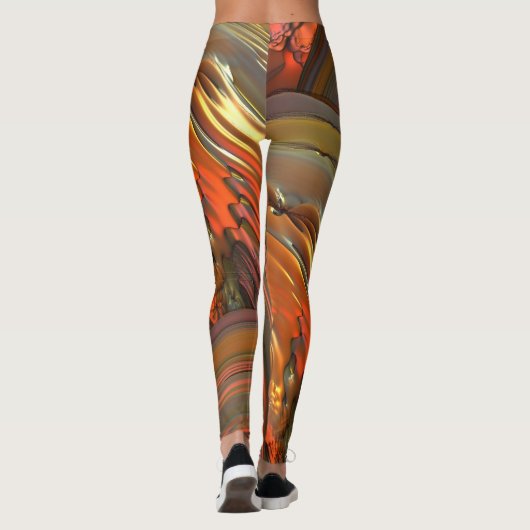 Fractals Delight Leggings (Achterkant)
