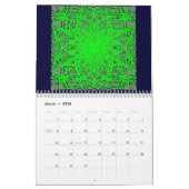 Fractals en Geometrics Aangepast gedrukte agenda Kalender (Mar 2026)
