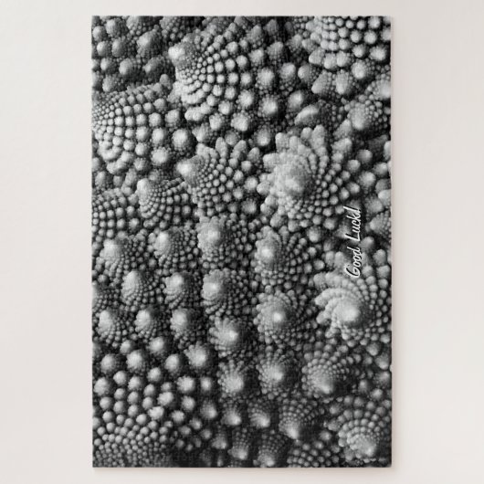 Fractals in Vegetable Aisle, Romanesco Broccoli Legpuzzel (Verticaal)