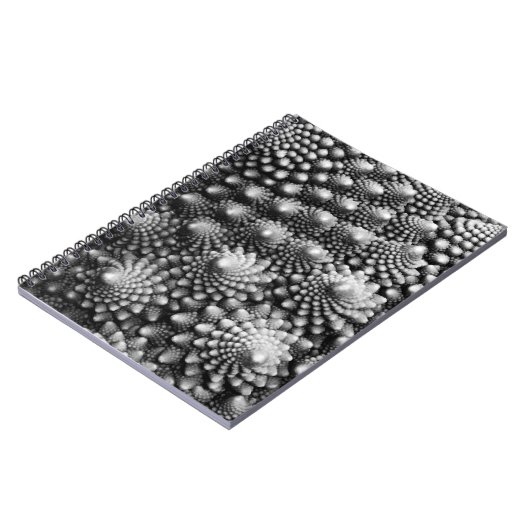 Fractals in Vegetable Aisle, Romanesco Broccoli Notitieboek (Linkerzijde)