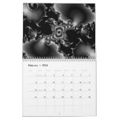 Fractals kalender van 12 maanden (Feb 2026)