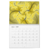 Fractals kalender van 12 maanden (Mar 2027)