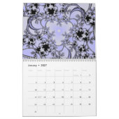 Fractals kalender van 12 maanden (Jan 2027)