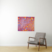 Fractals Levendig Hypnotiserend Koel Kleurig Tripp Wandkleed (In Situ (horizontaal))