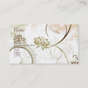 Fractals - pas aan visitekaartje