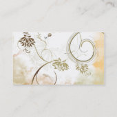 Fractals - pas aan visitekaartje (Achterkant)