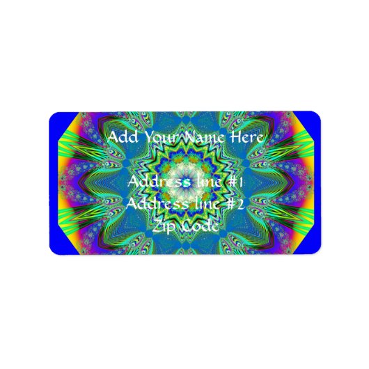 Fractalscope 27 etiket (Voorkant)