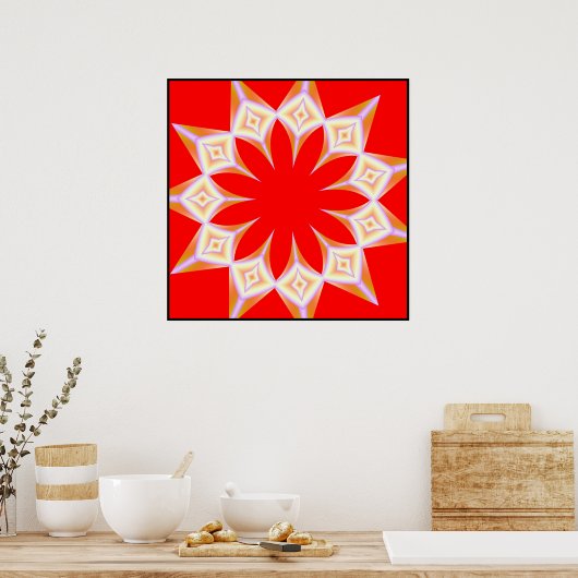 Fractalscope 29 poster (Keuken)