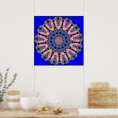 Fractalscope 30 poster (Keuken)