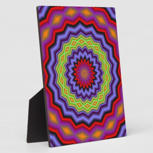 Fractalscope 32 fotoplaat (Zijkant)