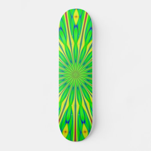 Fractalscope 34 persoonlijk skateboard (Voorkant)