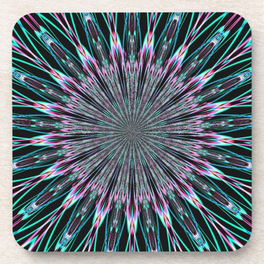 Fractalscope 35 drankjes onderzetter (Voorkant)