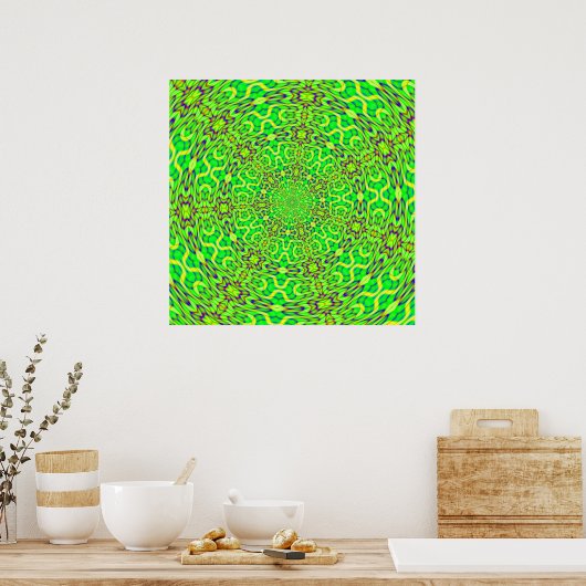 Fractalscope 38 poster (Keuken)