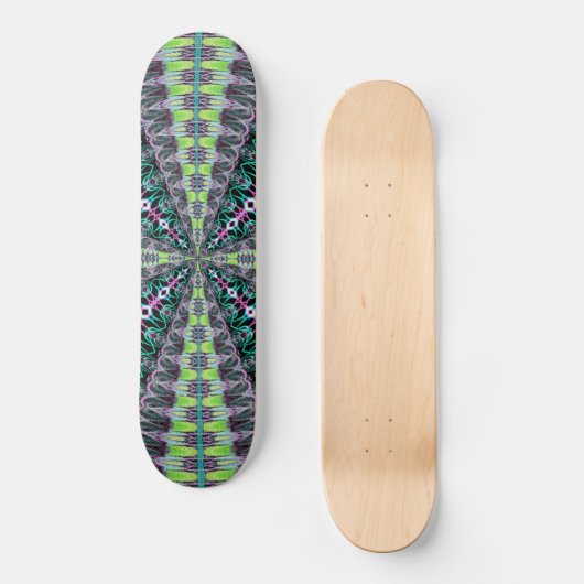 Fractalscope 39 persoonlijk skateboard (Voorkant)