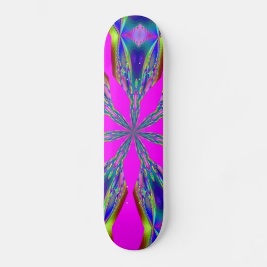 Fractalscope 40 persoonlijk skateboard (Voorkant)