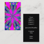 Fractalscope 40 visitekaartje (Voorkant / Achterkant)