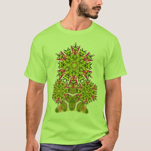 fractaltree t-shirt (Voorkant)