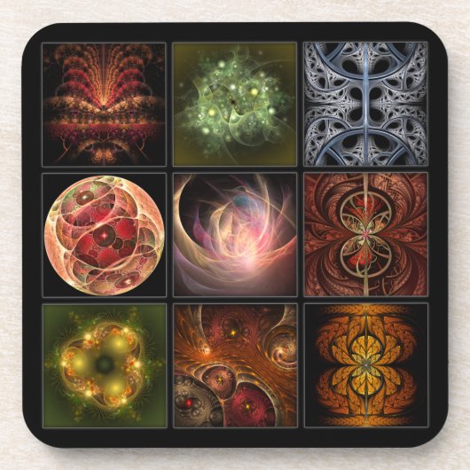 Fractalworld Onderzetter (Voorkant)