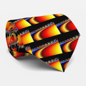 Fractaziatische ringen - Fractal Stropdas (Opgerold)