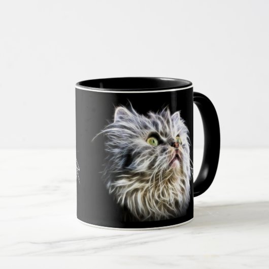 Fractialius Persian kattengezicht Mok (Voorkant rechts)