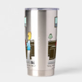 Fracties Roestvrij staal Geïsoleerde Drinkbeker (Links)