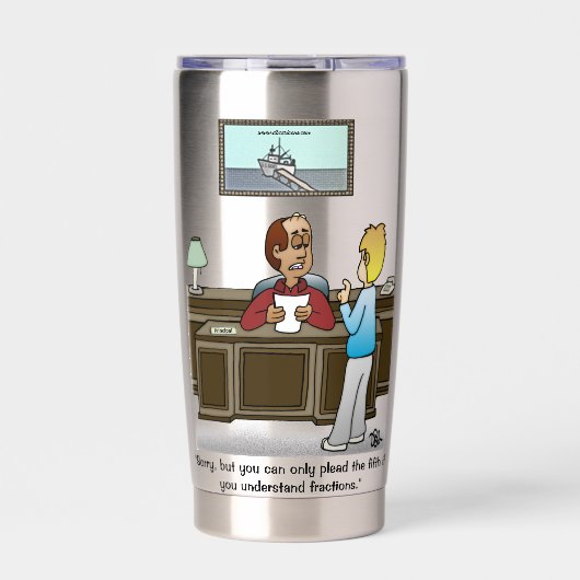 Fracties Roestvrij staal Geïsoleerde Drinkbeker (Voorkant)