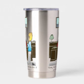 Fracties Roestvrij staal Geïsoleerde Drinkbeker (Rechts)