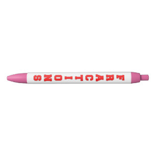 Fracties Zwarte Inkt Pen